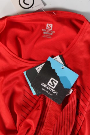 Herren T-Shirt Salomon, Größe M, Farbe Rot, Preis € 31,54
