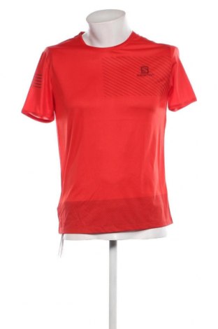 Ανδρικό t-shirt Salomon, Μέγεθος M, Χρώμα Κόκκινο, Τιμή 31,54 €