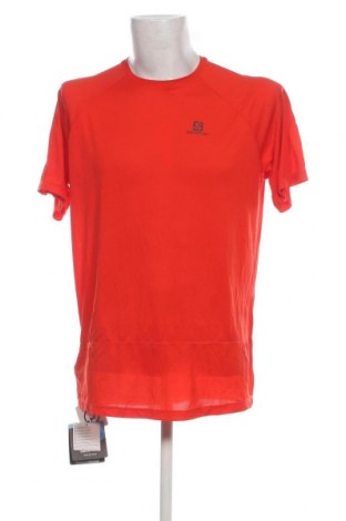 Herren T-Shirt Salomon, Größe XL, Farbe Rot, Preis € 37,11