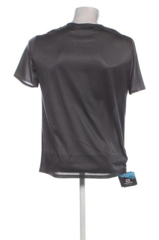 Herren T-Shirt Salomon, Größe L, Farbe Grau, Preis 31,54 €
