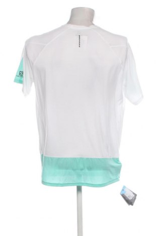 Мъжка тениска Salomon, Размер XL, Цвят Бял, Цена 72,00 лв.