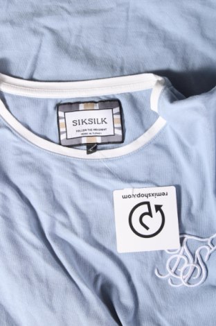 Pánské tričko  SikSilk, Velikost L, Barva Modrá, Cena  177,00 Kč