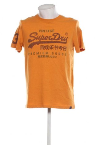 Herren T-Shirt Superdry, Größe M, Farbe Gelb, Preis € 20,62