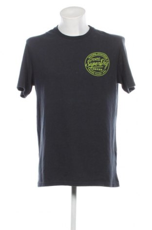 Herren T-Shirt Superdry, Größe L, Farbe Blau, Preis € 20,62