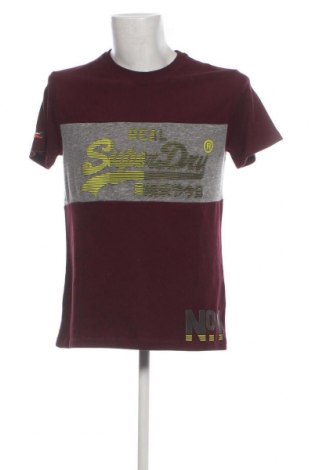 Herren T-Shirt Superdry, Größe L, Farbe Rot, Preis 20,62 €