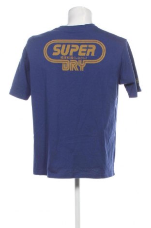 Tricou de bărbați Superdry, Mărime M, Culoare Albastru, Preț 131,58 Lei