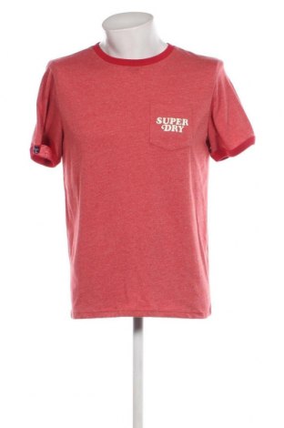 Ανδρικό t-shirt Superdry, Μέγεθος M, Χρώμα Κόκκινο, Τιμή 19,59 €