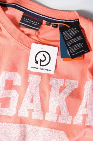 Ανδρικό t-shirt Superdry, Μέγεθος XXL, Χρώμα Ρόζ , Τιμή 16,50 €