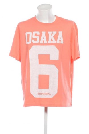 Pánské tričko  Superdry, Velikost XXL, Barva Růžová, Cena  551,00 Kč