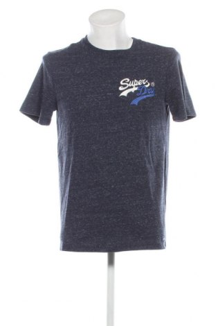 Ανδρικό t-shirt Superdry, Μέγεθος M, Χρώμα Μπλέ, Τιμή 19,59 €