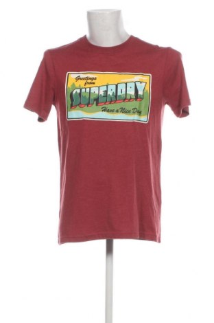 Tricou de bărbați Superdry, Mărime M, Culoare Roz, Preț 131,58 Lei