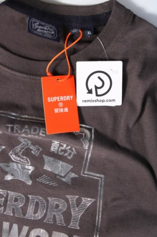 Tricou de bărbați Superdry, Mărime XL, Culoare Gri, Preț 131,58 Lei
