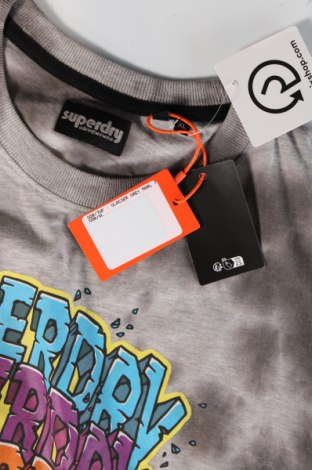 Herren T-Shirt Superdry, Größe XL, Farbe Grau, Preis € 20,62
