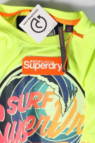 Herren T-Shirt Superdry, Größe S, Farbe Grün, Preis 20,62 €