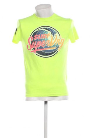 Мъжка тениска Superdry, Размер S, Цвят Зелен, Цена 24,00 лв.