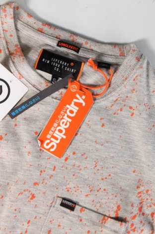 Ανδρικό t-shirt Superdry, Μέγεθος S, Χρώμα Γκρί, Τιμή 20,62 €