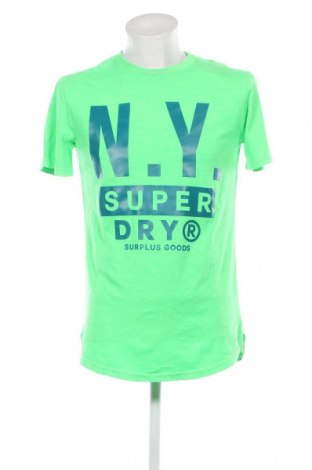 Pánske tričko  Superdry, Veľkosť S, Farba Zelená, Cena  11,34 €