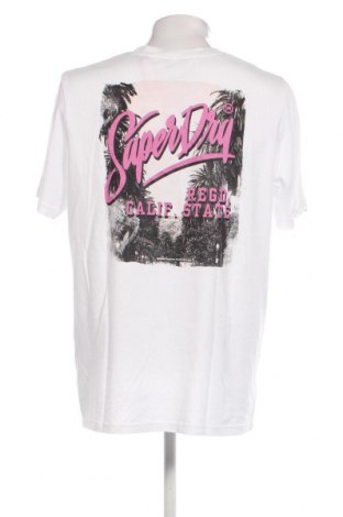 Herren T-Shirt Superdry, Größe XXL, Farbe Weiß, Preis € 20,62