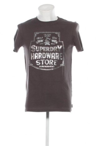 Herren T-Shirt Superdry, Größe S, Farbe Grau, Preis € 12,37