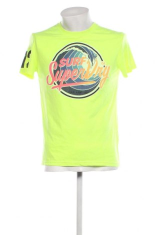 Ανδρικό t-shirt Superdry, Μέγεθος L, Χρώμα Πράσινο, Τιμή 19,59 €