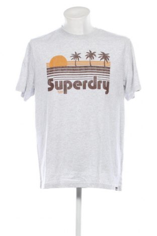 Мъжка тениска Superdry, Размер XXL, Цвят Сив, Цена 24,00 лв.