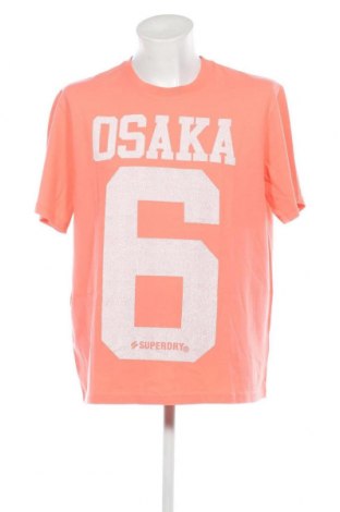 Pánske tričko  Superdry, Veľkosť XL, Farba Ružová, Cena  16,50 €