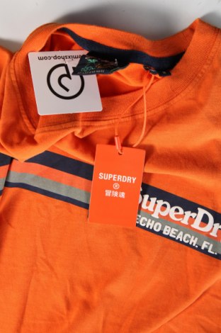 Herren T-Shirt Superdry, Größe M, Farbe Orange, Preis € 17,53