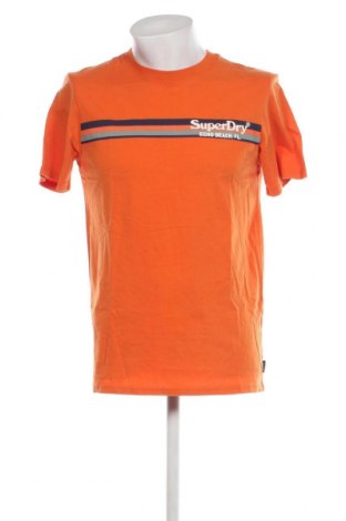 Herren T-Shirt Superdry, Größe M, Farbe Orange, Preis 17,53 €