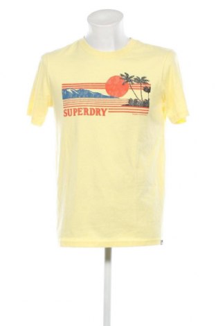 Мъжка тениска Superdry, Размер M, Цвят Жълт, Цена 36,00 лв.