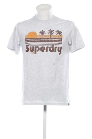 Herren T-Shirt Superdry, Größe M, Farbe Grau, Preis € 12,37