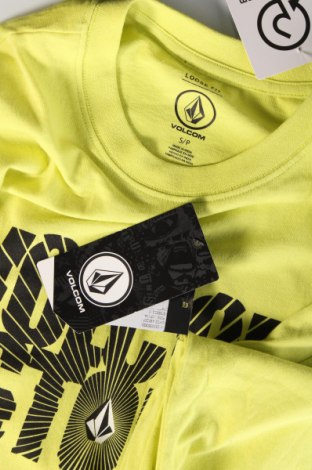 Ανδρικό t-shirt Volcom, Μέγεθος S, Χρώμα Κίτρινο, Τιμή 28,87 €