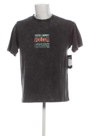 Ανδρικό t-shirt Volcom, Μέγεθος S, Χρώμα Γκρί, Τιμή 17,32 €