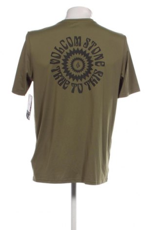 Мъжка тениска Volcom, Размер L, Цвят Зелен, Цена 56,00 лв.