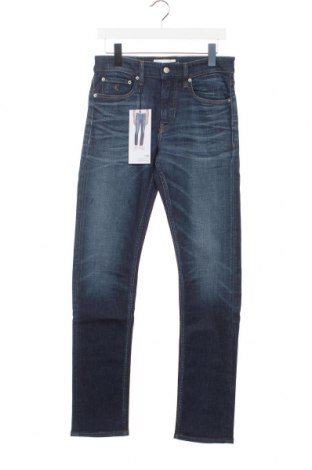Мъжки дънки Calvin Klein Jeans, Размер S, Цвят Син, Цена 111,65 лв.