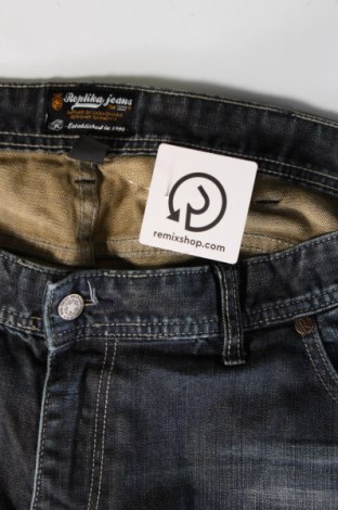 Pánske džínsy  Replika, Veľkosť XXL, Farba Modrá, Cena  15,12 €