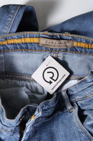Pánske džínsy  Zara Man, Veľkosť S, Farba Modrá, Cena  15,31 €
