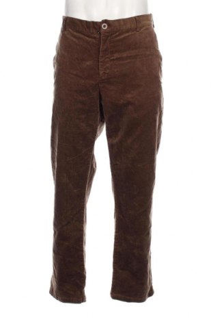 Pantaloni raiați de bărbați, Mărime XL, Culoare Maro, Preț 24,80 Lei