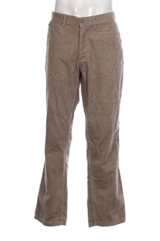 Pantaloni raiați de bărbați Camargue, Mărime L, Culoare Bej, Preț 33,39 Lei
