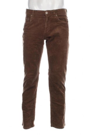 Pantaloni raiați de bărbați Canda, Mărime L, Culoare Maro, Preț 25,76 Lei