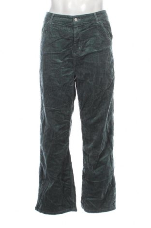 Pantaloni raiați de bărbați Carhartt, Mărime M, Culoare Verde, Preț 223,68 Lei
