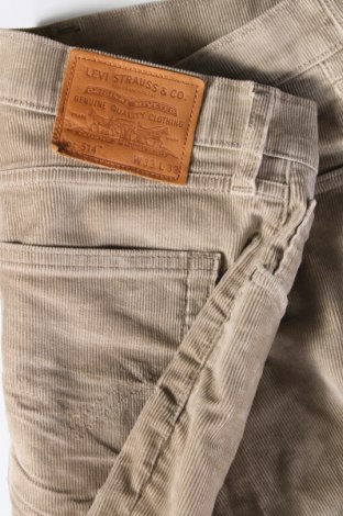 Pantaloni raiați de bărbați Levi's, Mărime L, Culoare Bej, Preț 203,95 Lei