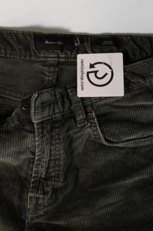 Мъжки джинси Massimo Dutti, Размер M, Цвят Зелен, Цена 22,94 лв.