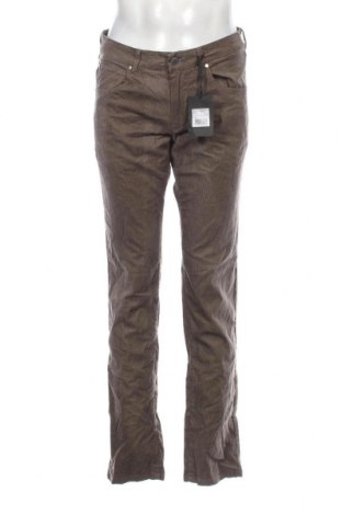 Pantaloni raiați de bărbați Roberto Jeans, Mărime M, Culoare Maro, Preț 144,74 Lei