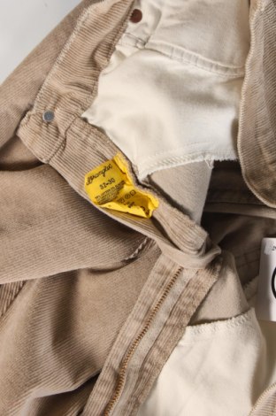 Ανδρικό κοτλέ παντελόνι Wrangler, Μέγεθος M, Χρώμα  Μπέζ, Τιμή 13,42 €