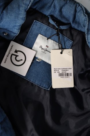 Herrenweste Pepe Jeans, Größe M, Farbe Blau, Preis 52,97 €