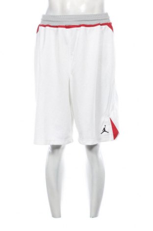 Мъжки къс панталон Air Jordan Nike, Размер L, Цвят Бял, Цена 84,65 лв.