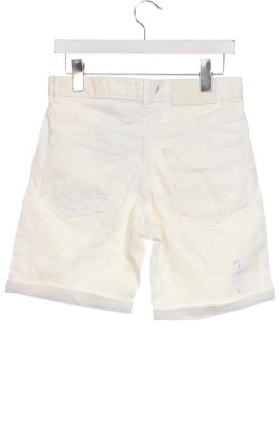 Ανδρικό κοντό παντελόνι Boohoo, Μέγεθος S, Χρώμα Λευκό, Τιμή 7,84 €