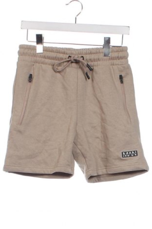 Pantaloni scurți de bărbați Boohoo, Mărime S, Culoare Bej, Preț 72,37 Lei