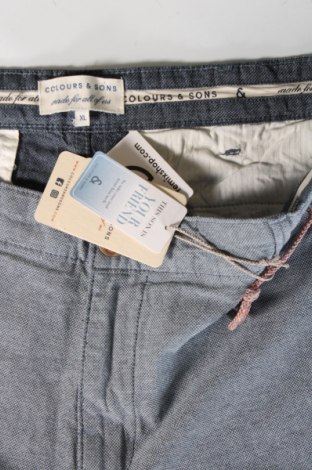 Ανδρικό κοντό παντελόνι Colours & Sons, Μέγεθος XL, Χρώμα Μπλέ, Τιμή 31,96 €