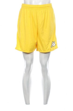 Ανδρικό κοντό παντελόνι Kappa, Μέγεθος XL, Χρώμα Κίτρινο, Τιμή 19,98 €
